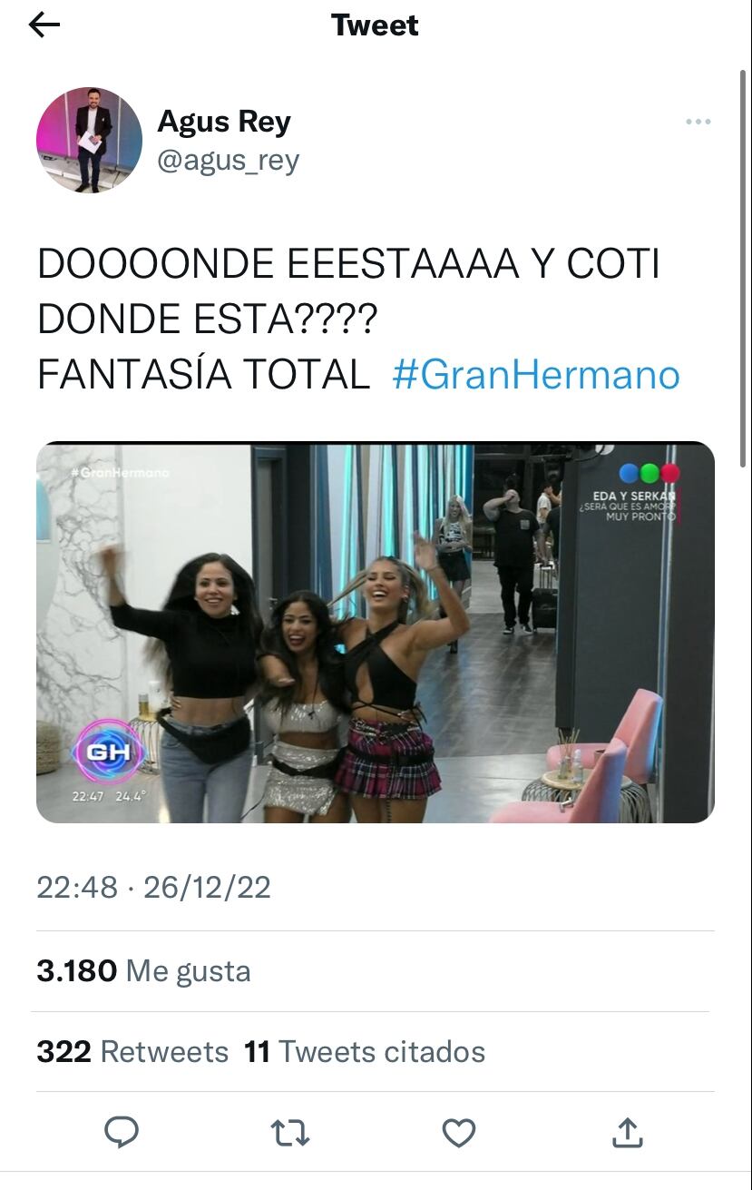 Los memes de una noche cargada de sorpresas en Gran Hermano.