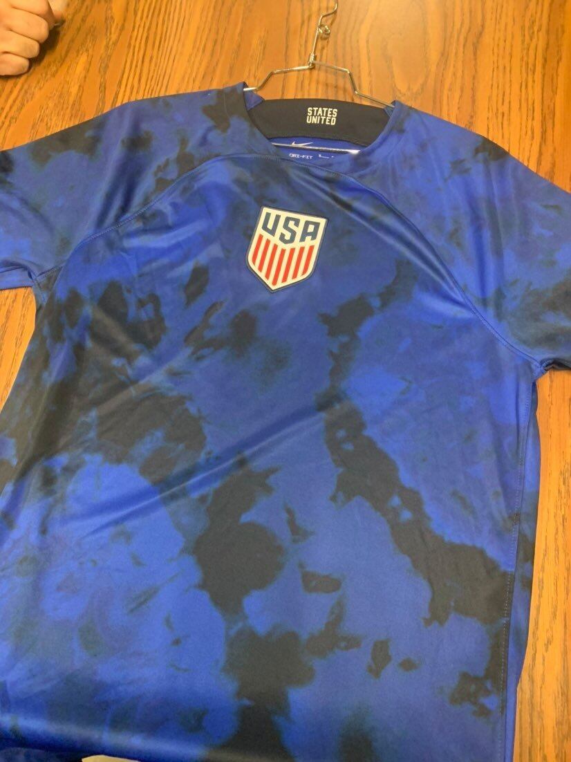 La camiseta mundialista de Estados Unidos