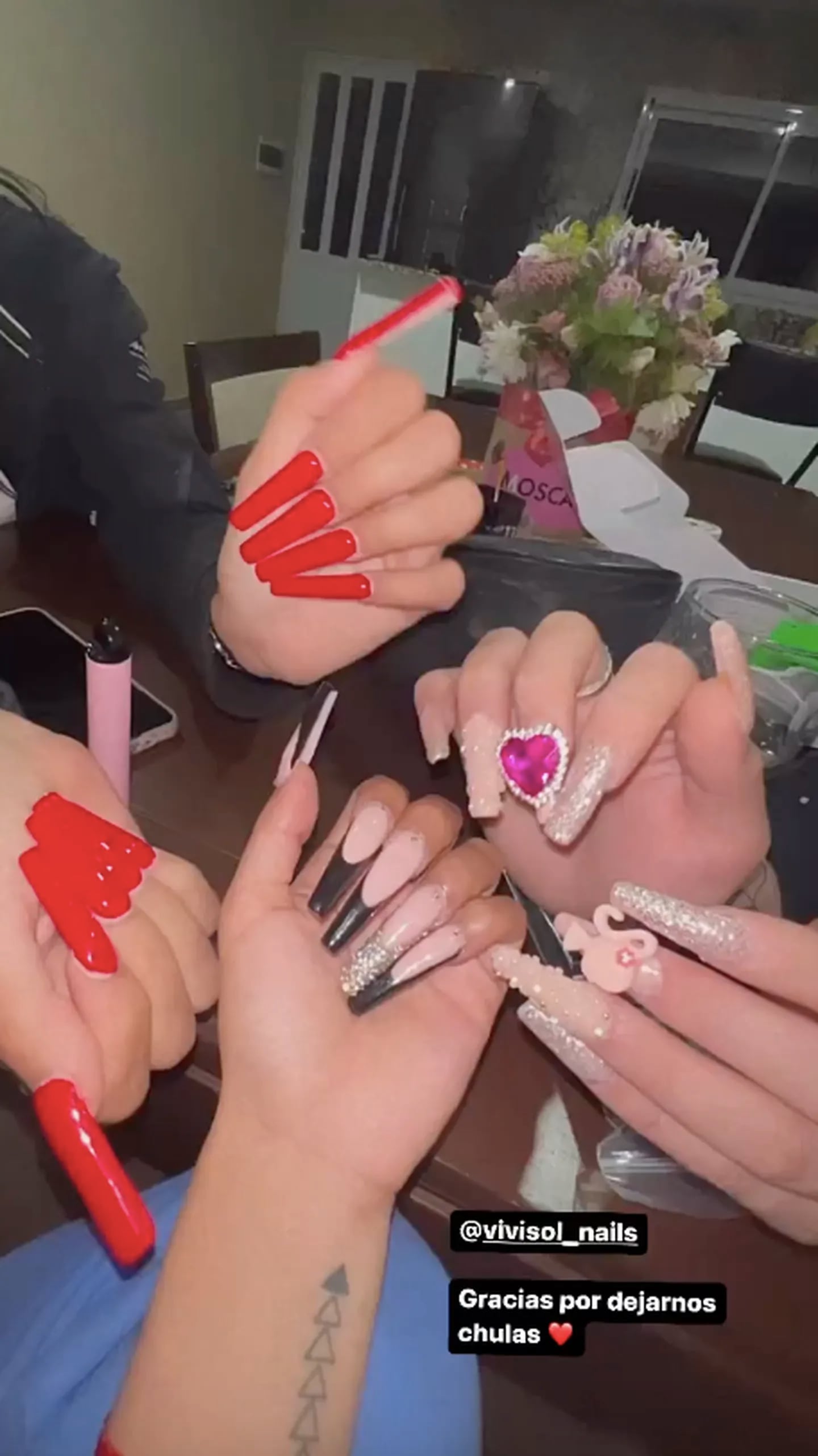 Tamara Báez se ha convertido en inspiración para las uñas de sus seguidores.