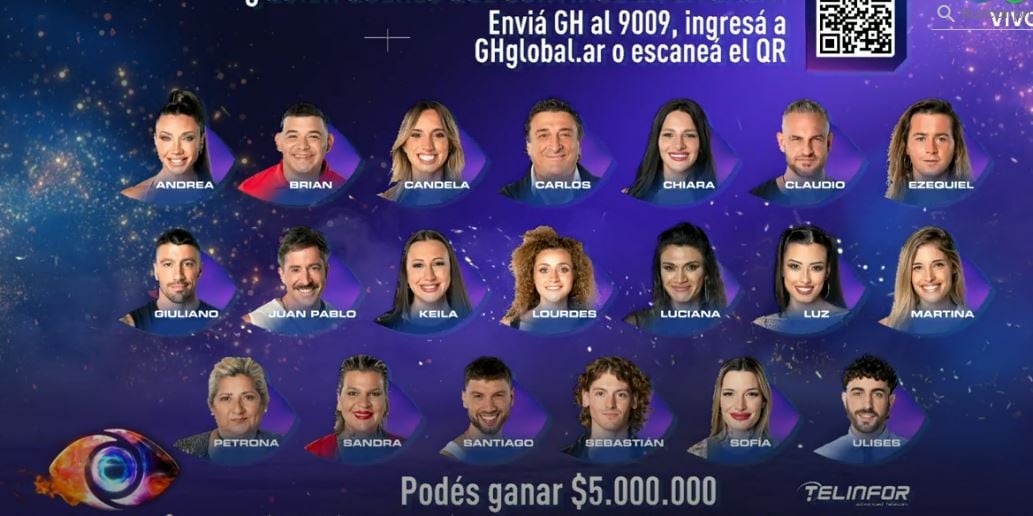 Este lunes todos los jugadores quedaron nominados.