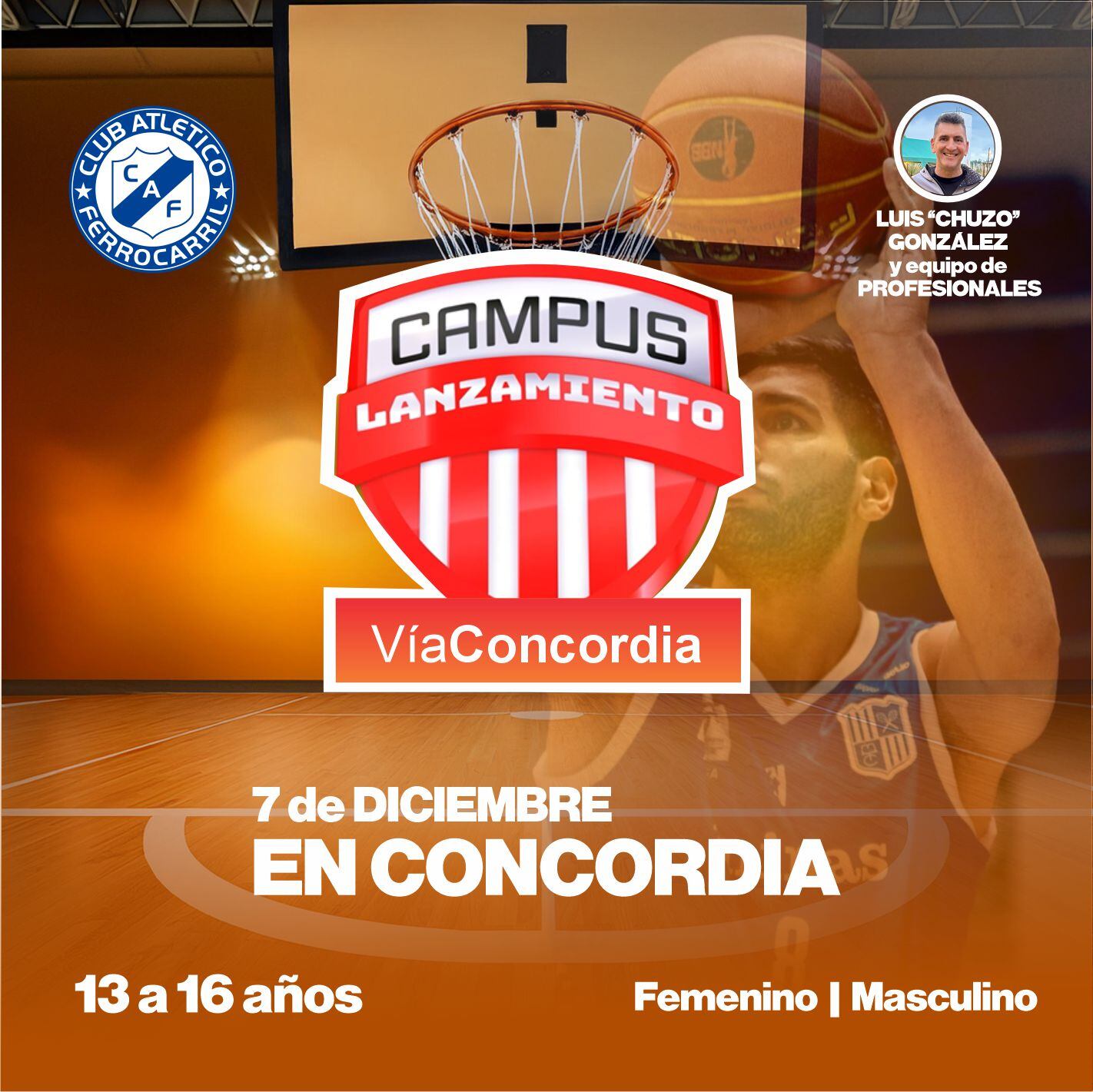 Campus de Lanzamiento Vía Concordia.