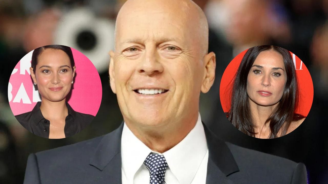 Demi Moore y Emma Heming, las mujeres de la vida de Bruce Willis.