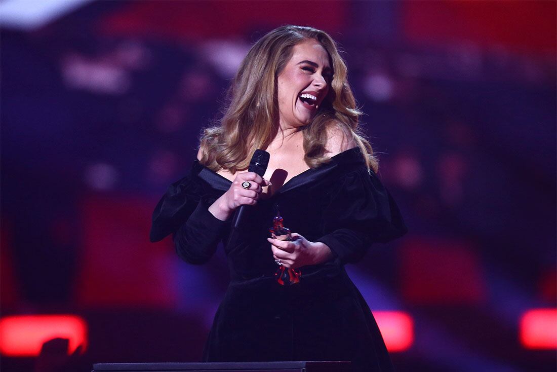 Adele, con numerosas nominaciones. Foto: AP. 