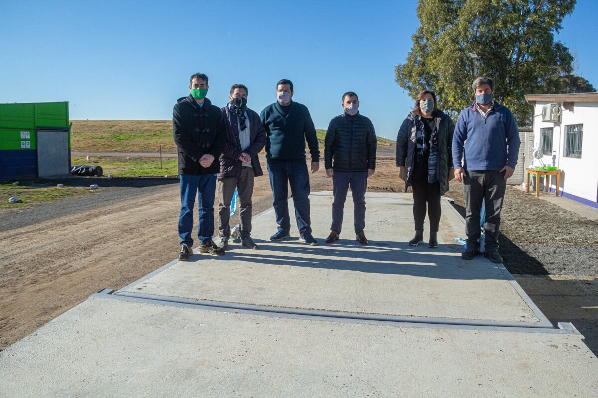 Inauguraron el sistema de pesaje de EcoAzul