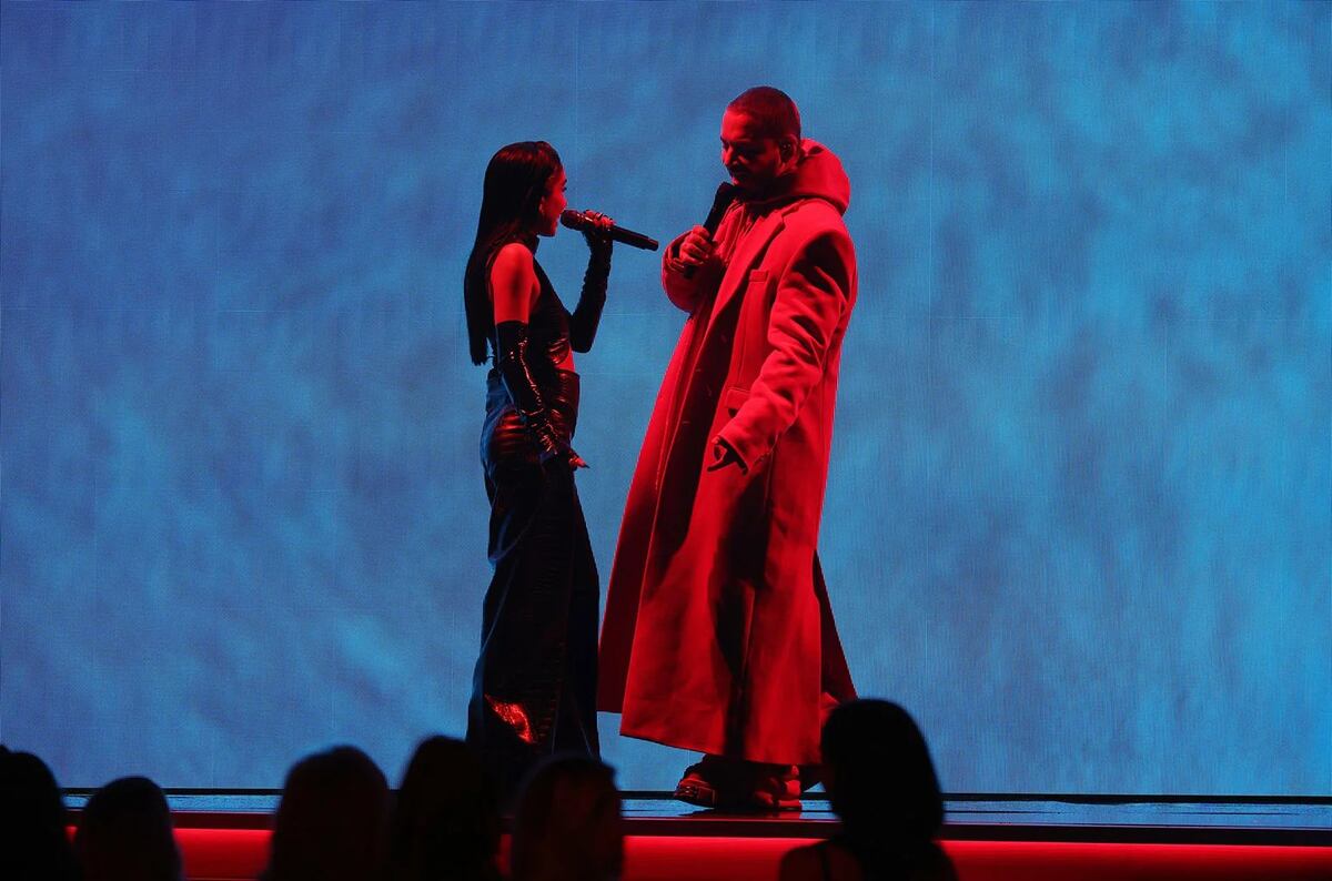 Premios Grammy 2022: María Becerra y J Balvin se lucieron con “Qué más pues?”