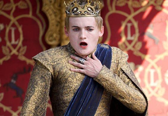 Jack Gleeson como Joffrey Baratheon.