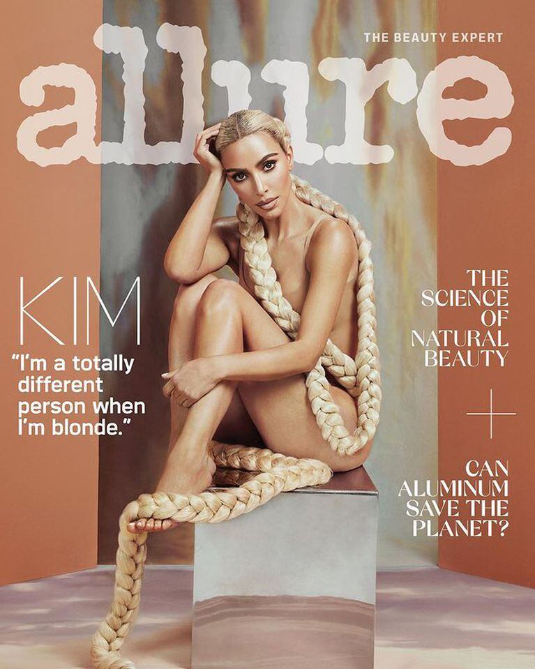 La modelo posó para la revista Allure