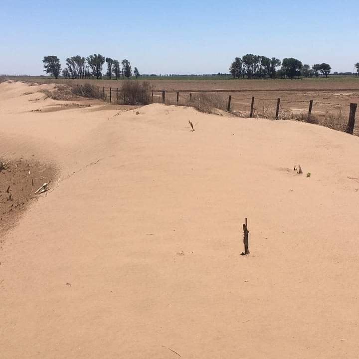 Ambiente intimó al propietario del campo, para que recupere las hectáreas erosionadas por el mal manejo de los suelos.