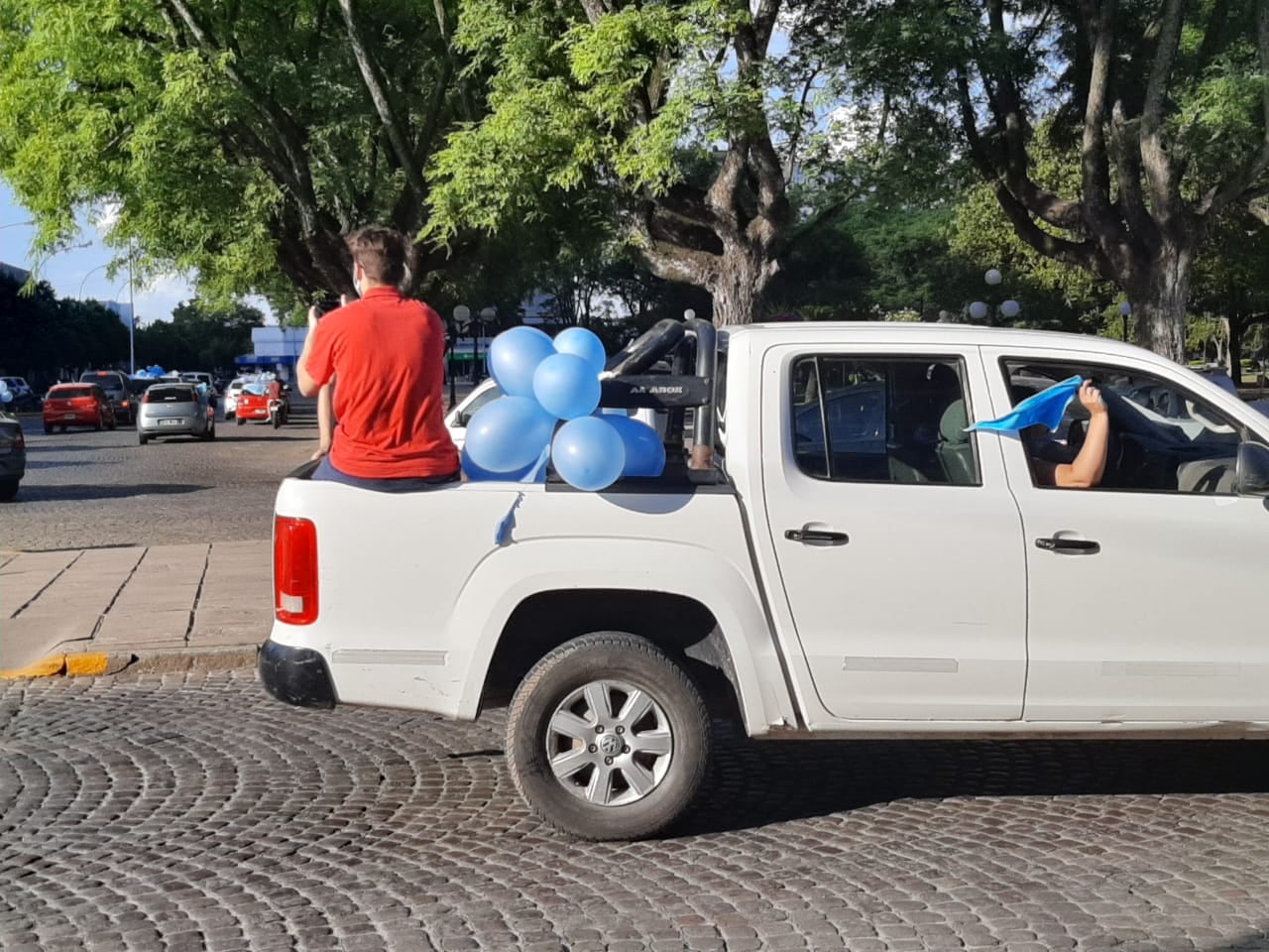 Caravana de las dos vidas en Rafaela