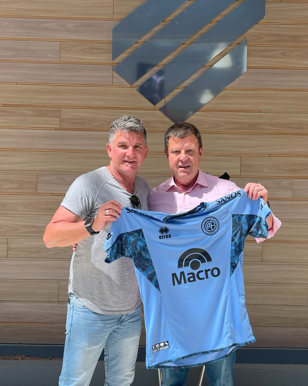 Belgrano: el Luifa Artime estrechó lazos con el club que compró a Bruno Zapelli
