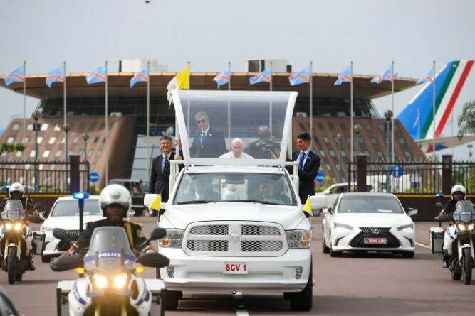 El Papa Francisco en la República Democrática del Congo.