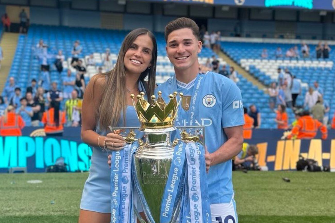 Julián Álvarez se cansó de viajar con el Manchester City.