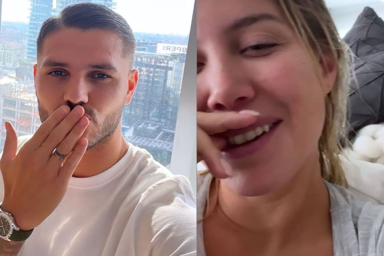 "Te amo, toxi", le había dicho recientemente Icardi a su esposa. 