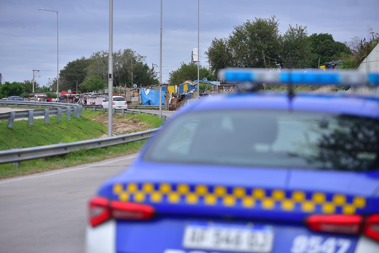 La Policía había dispuesto un corte de media calzada en el sector.