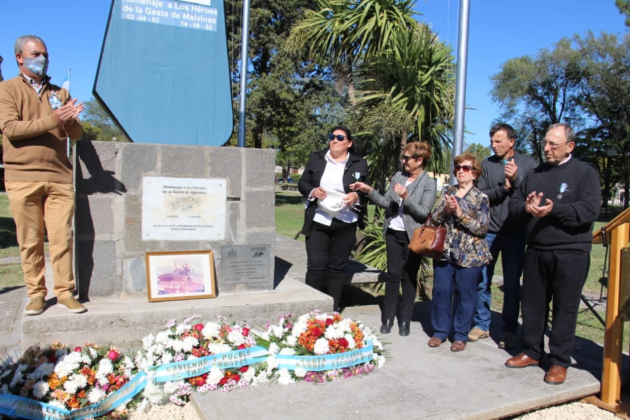 Acto Oficial por el 40º aniversario de la guerra de Malvinas, Tres Arroyos