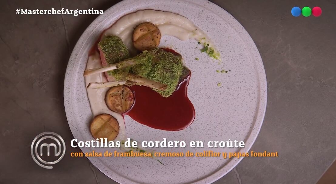 El asombroso plato de Antonio.