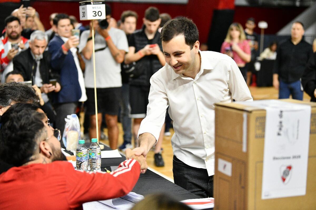 Elecciones River: con récord de votantes, ganó Stefano Di Carlo y es el nuevo presidente