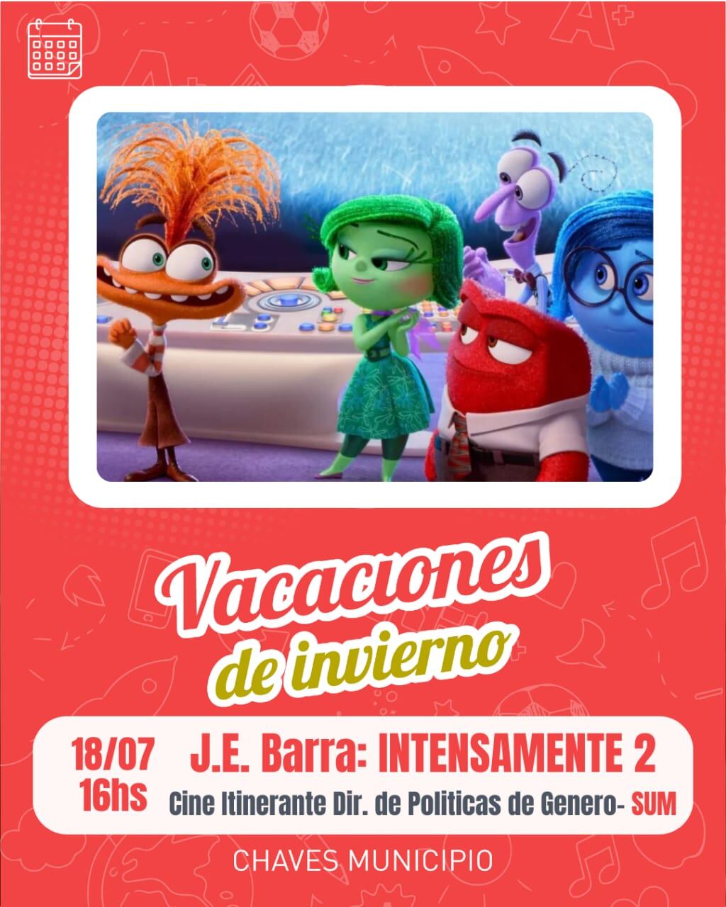 Vacaciones de invierno en el distrito de Gonzales Chaves: actividades del jueves 18