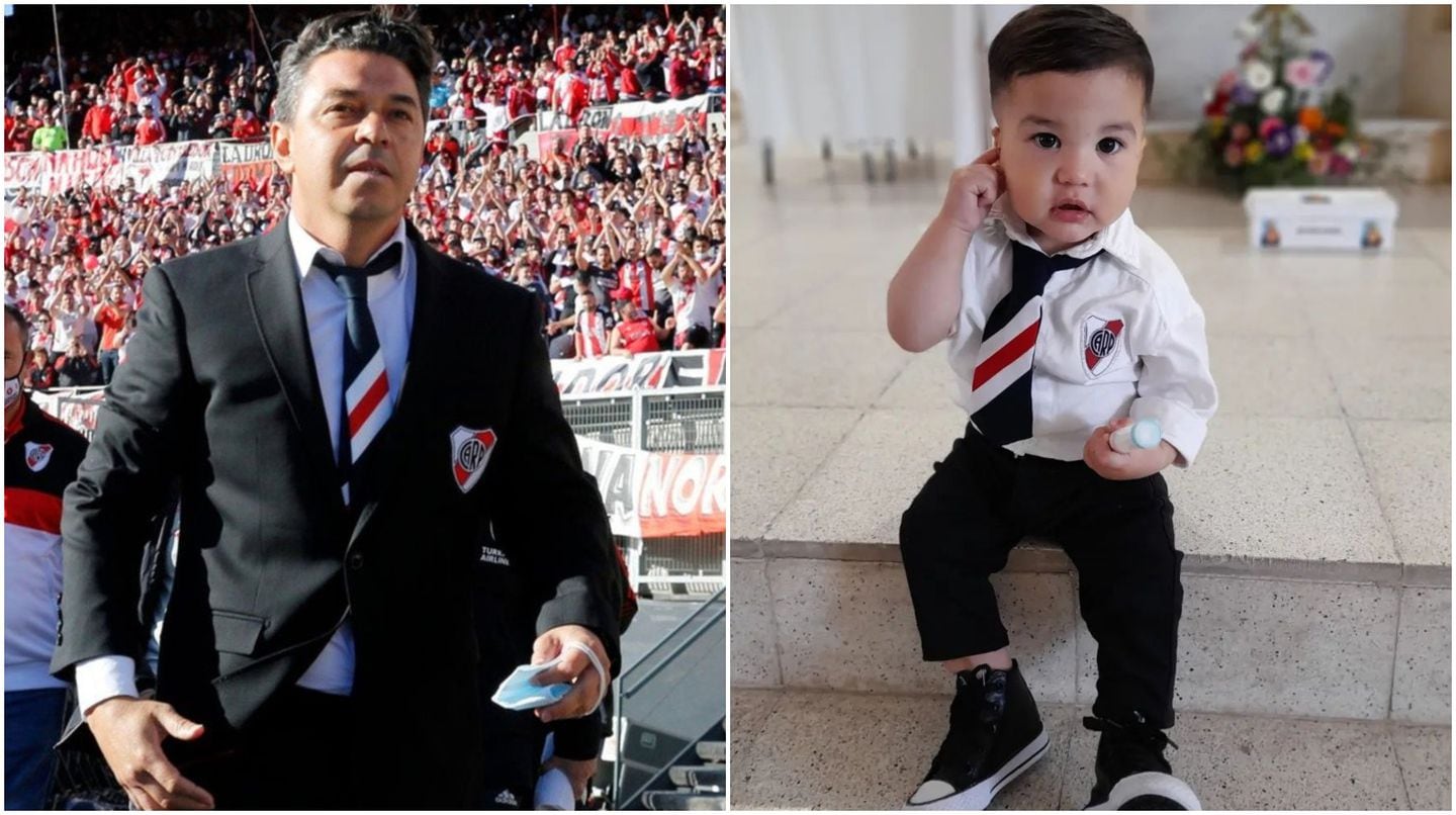 Conocé a Isvael, el niño correntino fanático de River que lució el atuendo de Marcelo Gallardo y enterneció a todos .