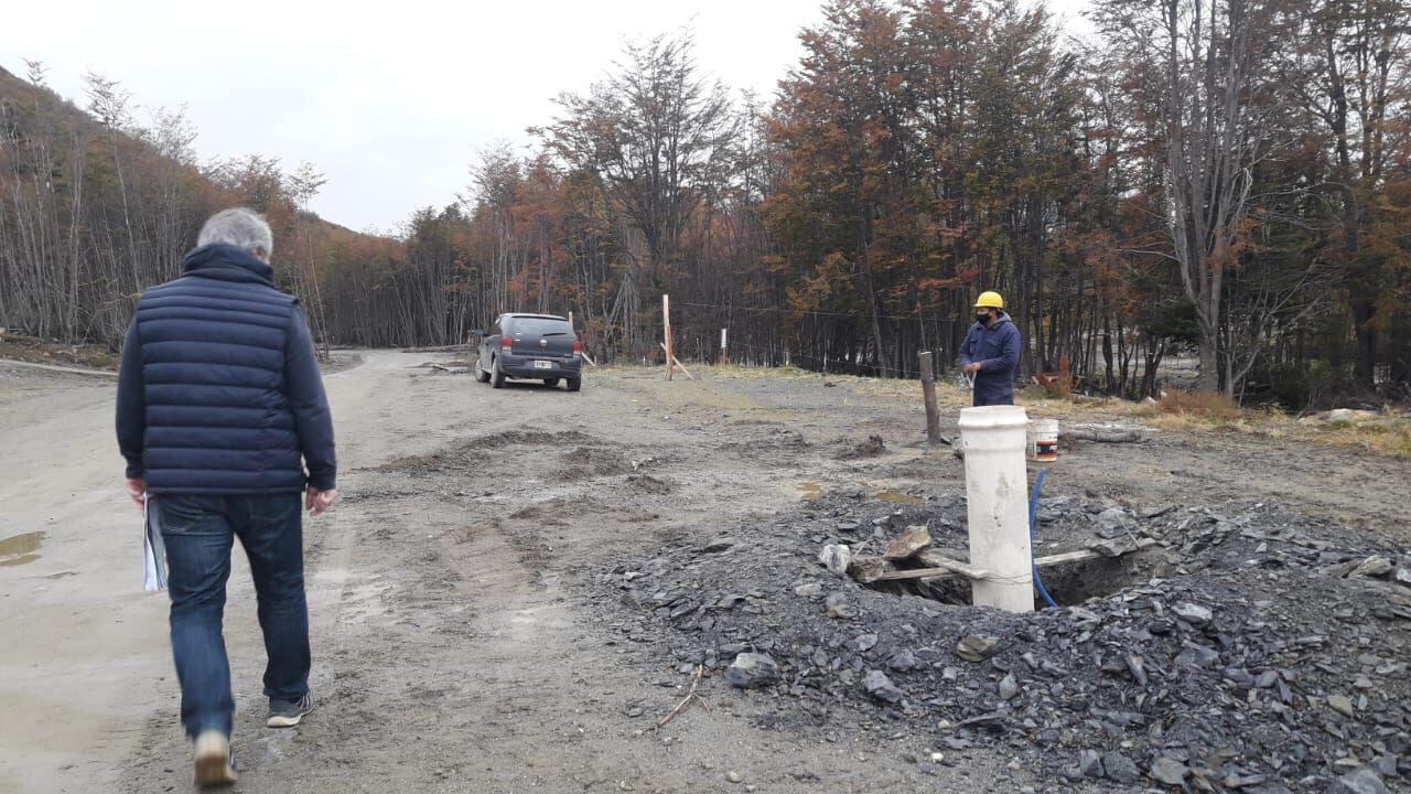 Obras en Urbanización San Martín