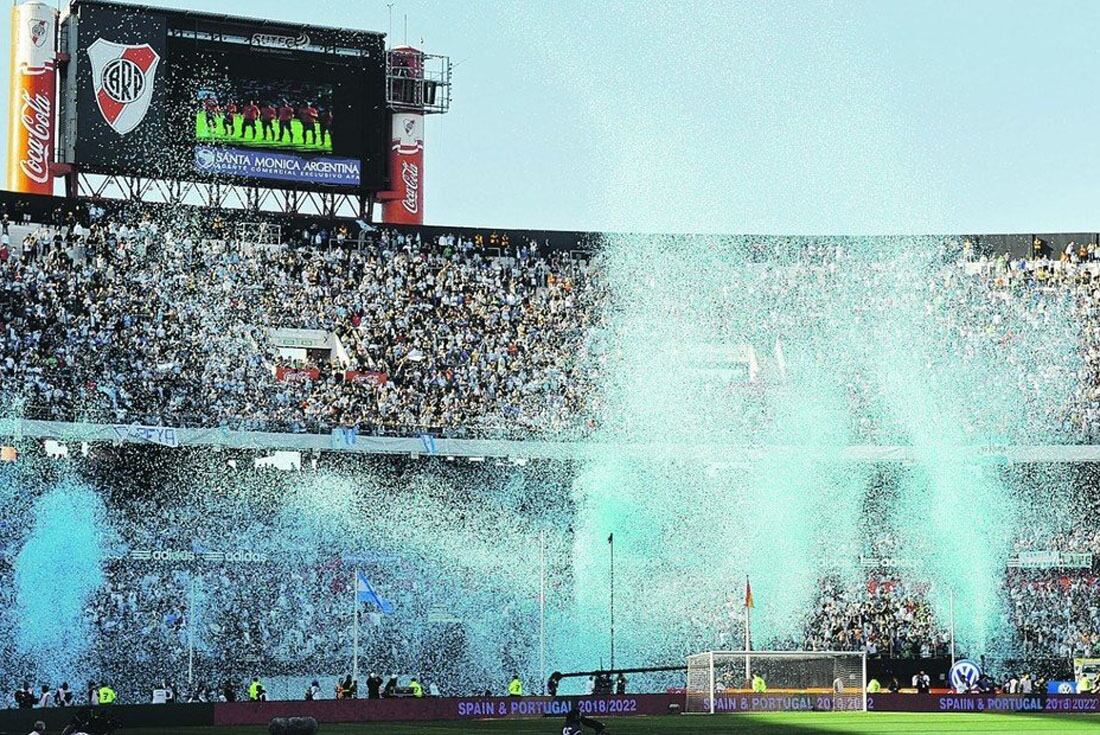 Un partido de la Selección Argentina con la capacidad completa del estadio Monumental. (Archivo)