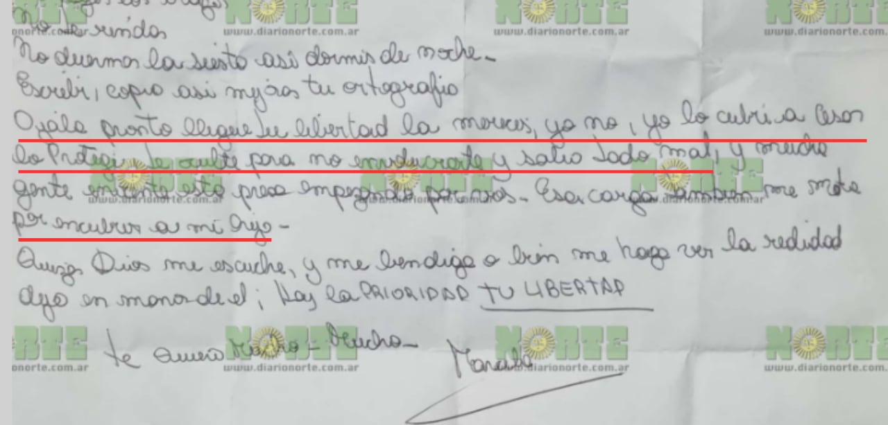 "Yo lo cubrí a César": Marcela Acuña confesó que Cecilia Strzyzowski fue asesinada por su hijo.