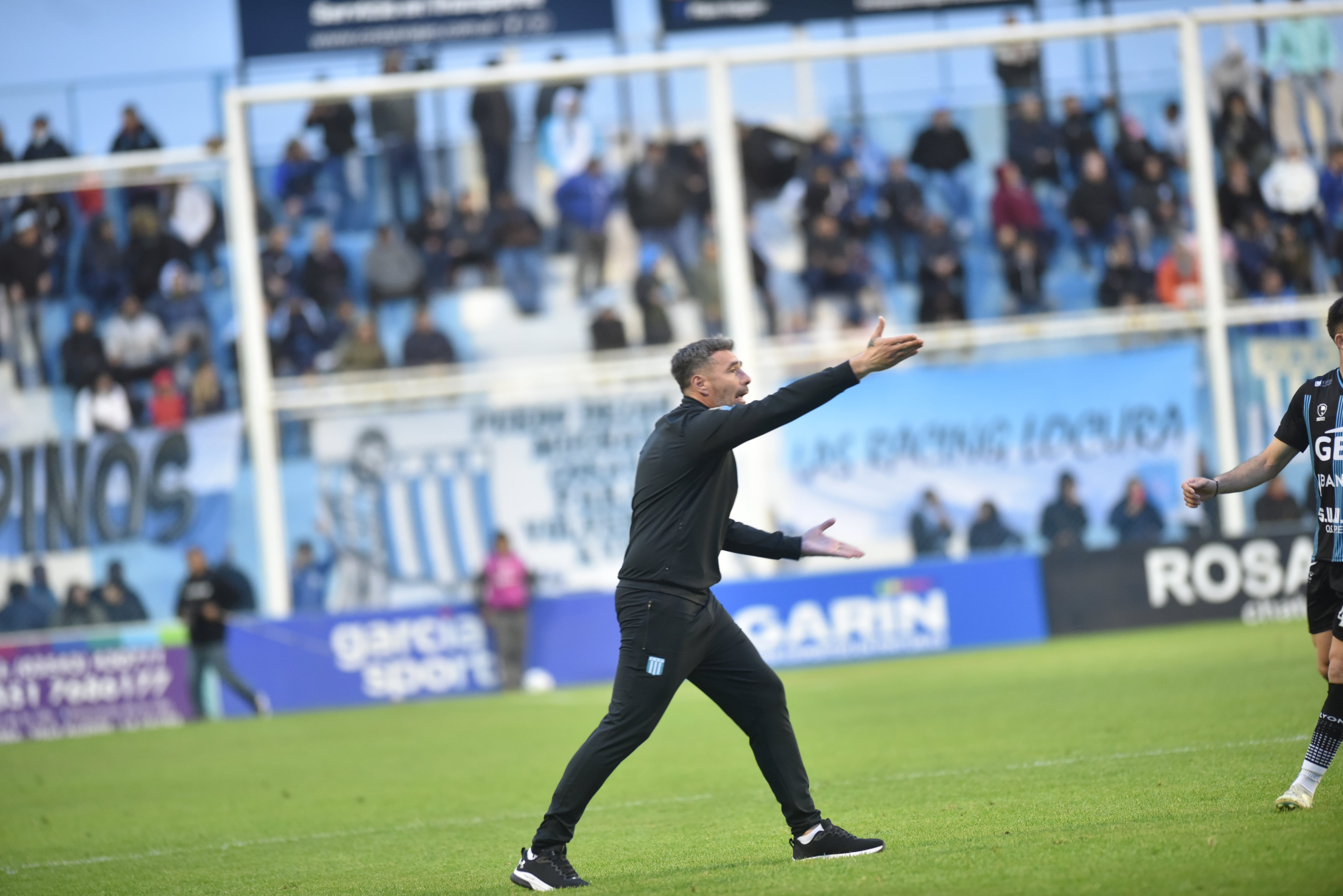 Racing de Córdoba contra Tristán Suarez por fecha de la Primera Nacional en la cancha de Nueva Italia. 2 septiembre 2023 foto Javier Ferreyra