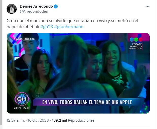 La primera fiesta en Gran Hermano 2024 y los mejores memes que dejó