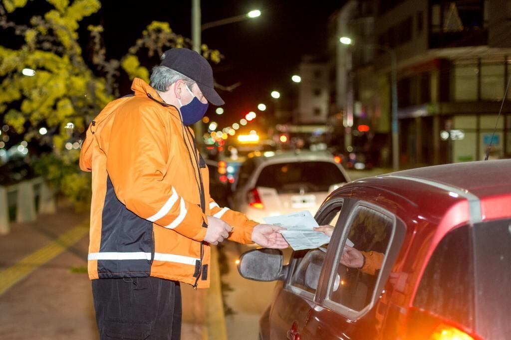 Los controles se realizaron en conjunto entre nación y la provincia.