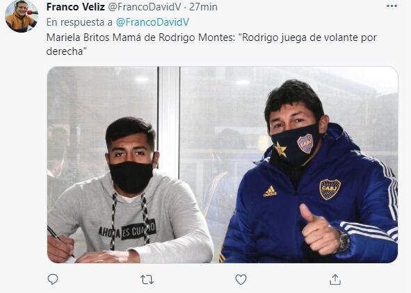 El cordobés Rodrigo Montes firmó su primer contrato en junio de 2021.