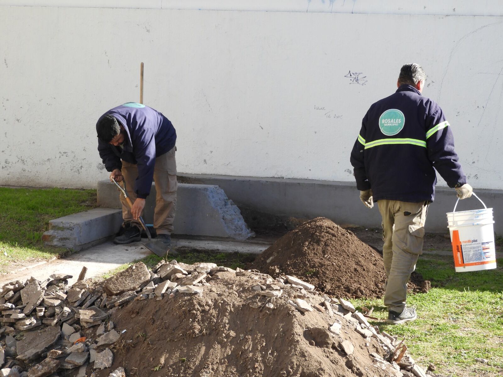 Puesta en valor  de la plazoleta del Registro Civil