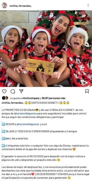 La panelista de TV recordó el día en que hizo el sorteo de la empresa que la estafó y los denunció en redes sociales / Foto: Instagram