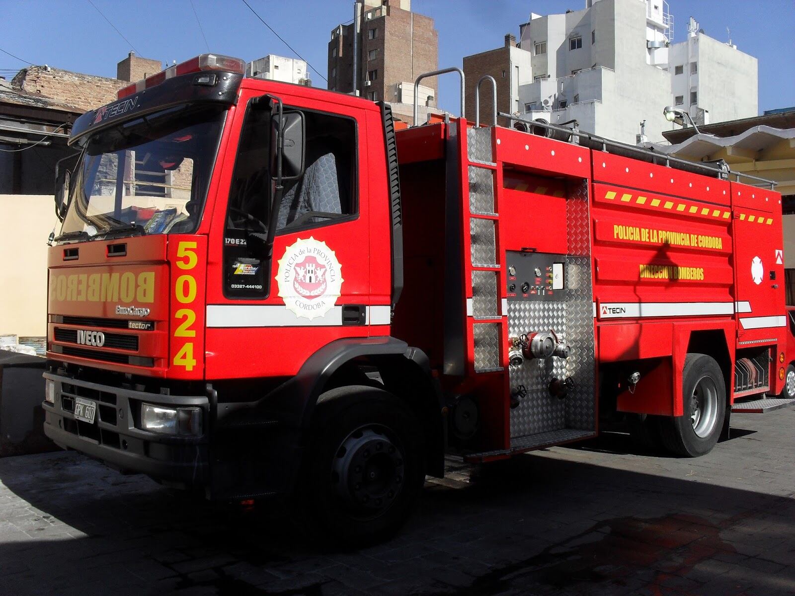 Bomberos de Córdoba.