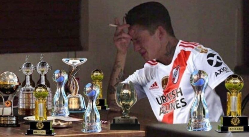 Copa Libertadores: River cayó por goleada ante Atlético Mineiro y estallaron los memes