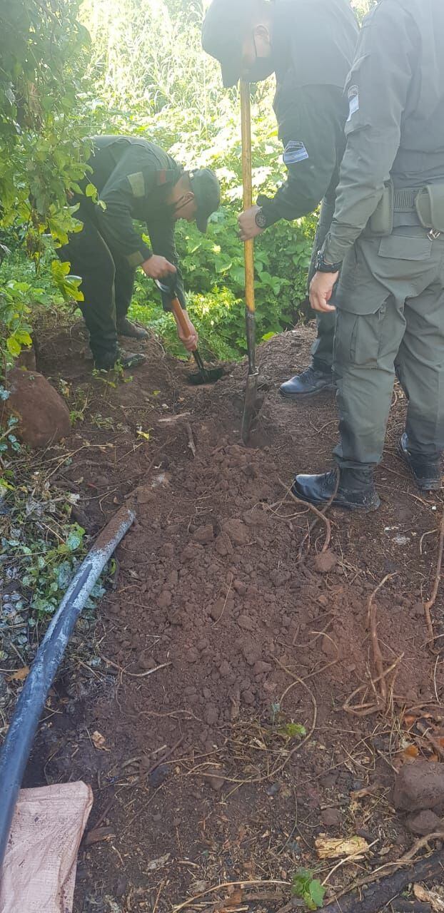 La banda traficaba aceite a Bolivia con una manguera a través de la frontera