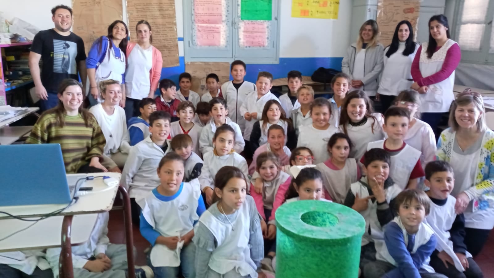 Charla de la Secretaría de Gestión Ambiental de Tres Arroyos en la Escuela Primaria Nº12