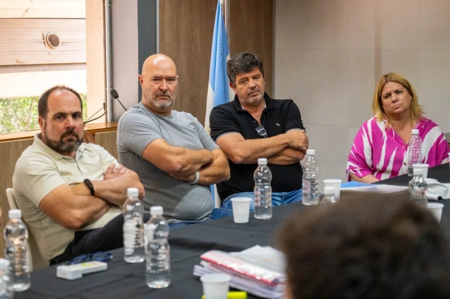 Intendente Benedetti se reunión con representantes de instituciones