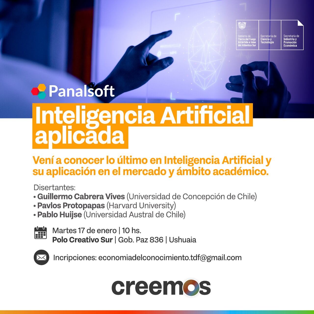 Se realizará una jornada de inteligencia artificial aplicada.