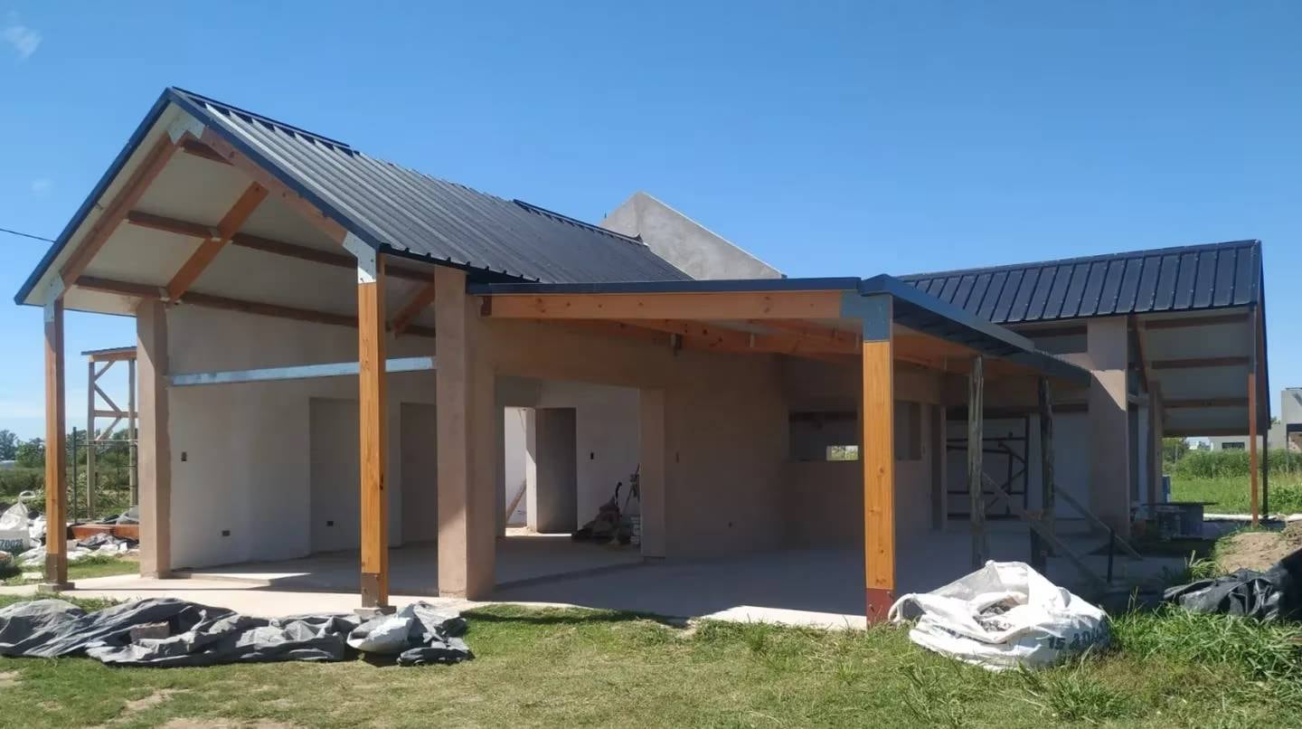 casa de adobe en Corral de Bustos