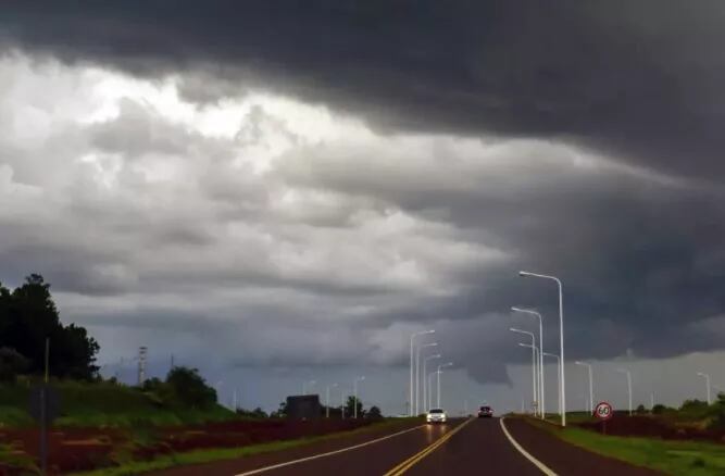 Alerta amarilla por tormentas hasta el viernes en Misiones.