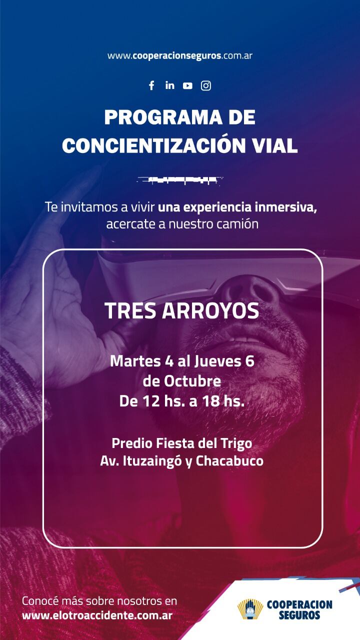 Campaña de Educación Vial en Tres Arroyos