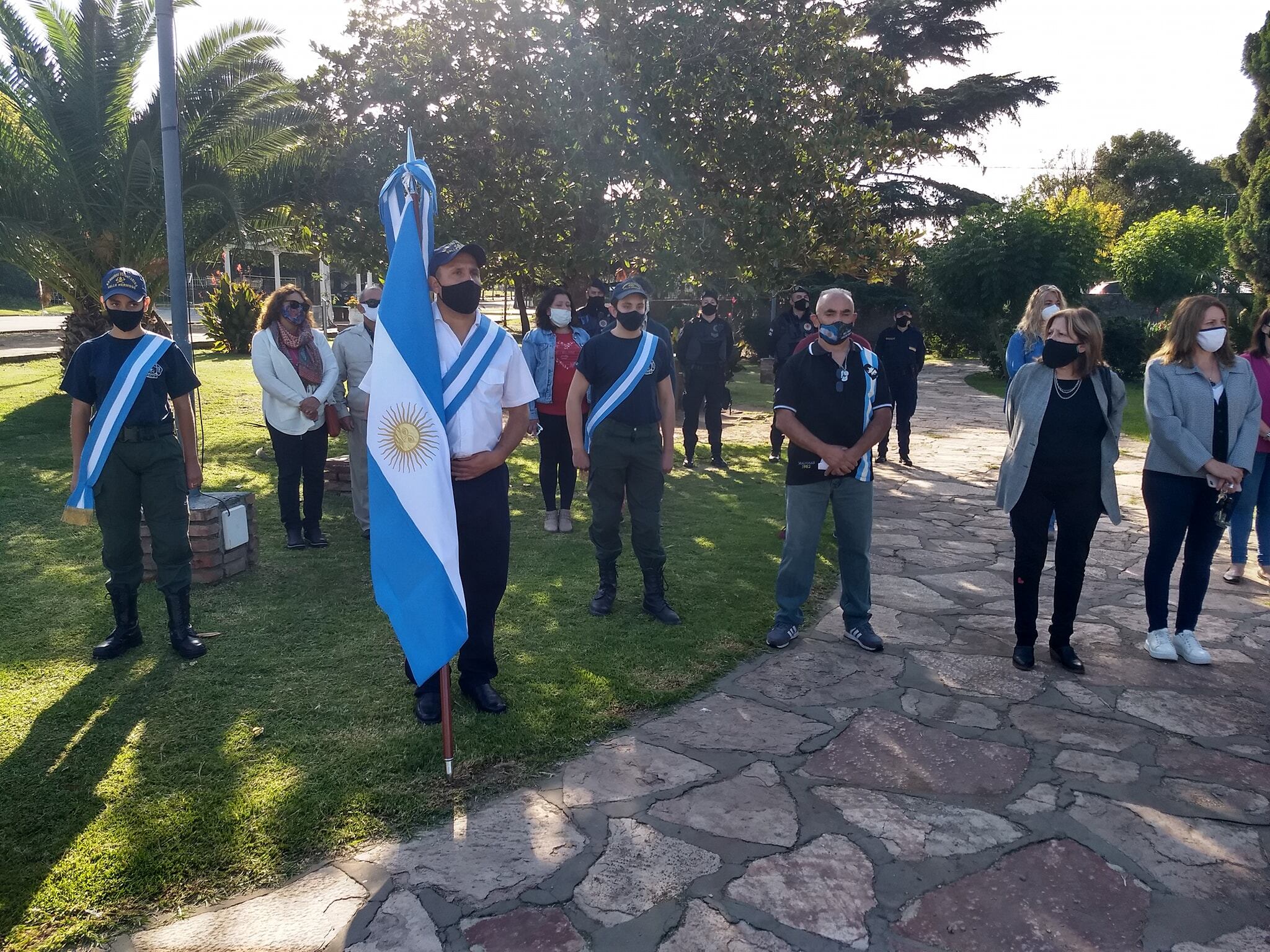 2 de abril: "Acto conmemorativo" en Valle Hermoso.