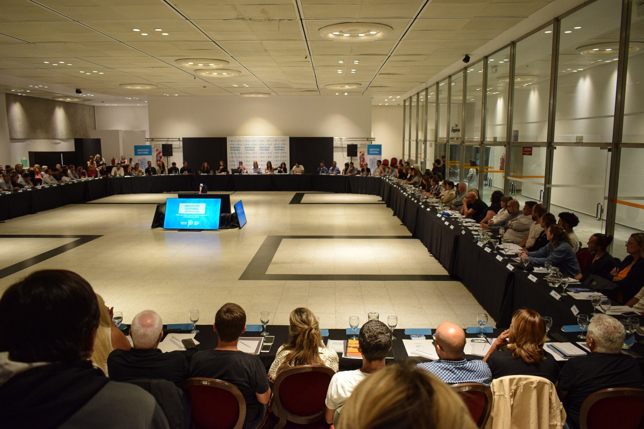 Martín Rodríguez Blanco participó en una reunión organizada por el Instituto Cultural de la Provincia