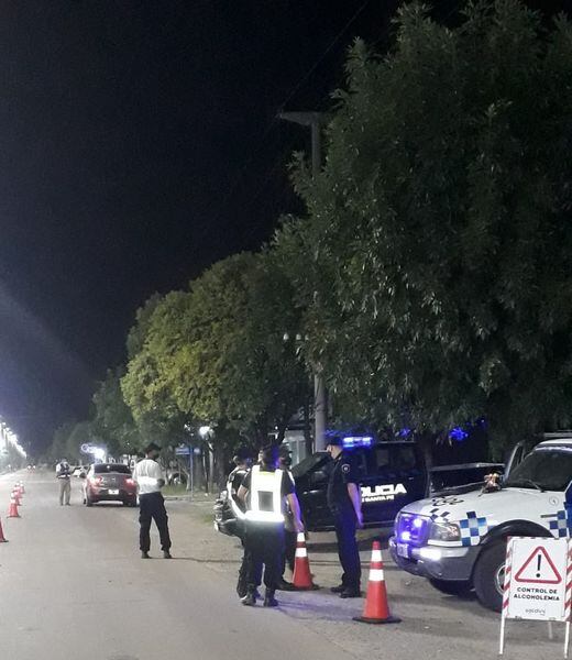 Se realizó un control de alcoholemia en Soldini