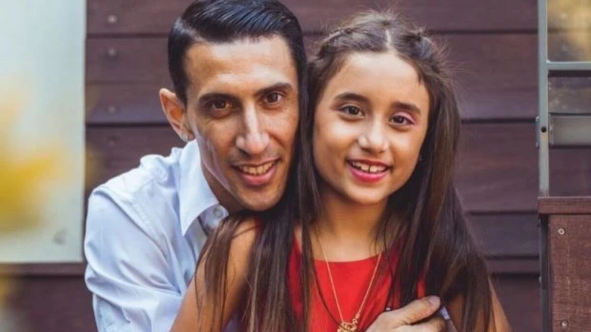 La dura y emotiva historia de superación de Mía, la hija mayor de Ángel Di María