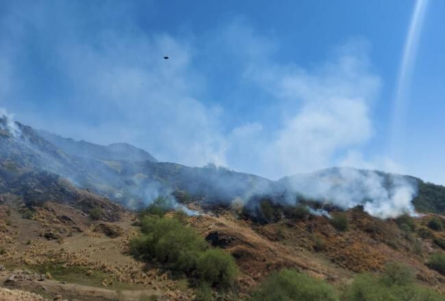 Incendios forestales en Tucumán.