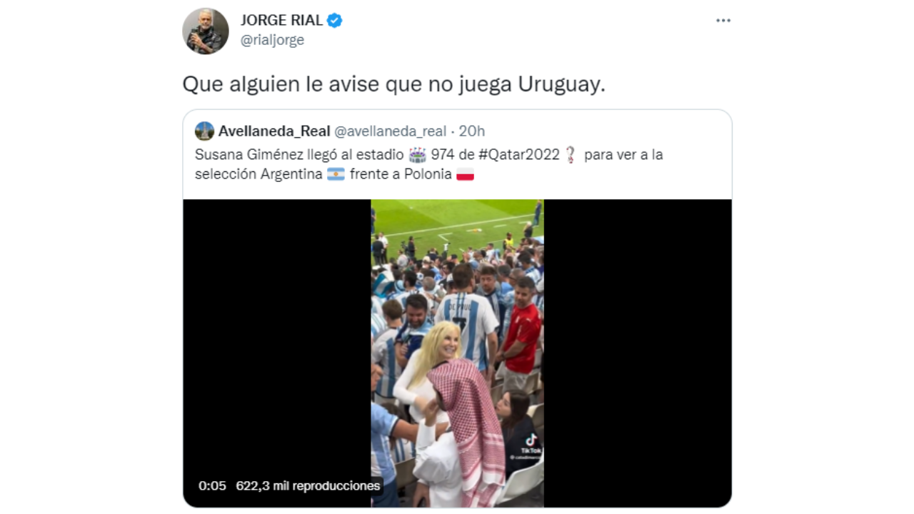 La fulminante frase de Jorge Rial a Susana Giménez.