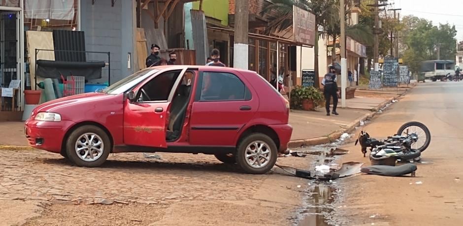 Accidente de tránsito en Eldorado dejó como saldo un herido.