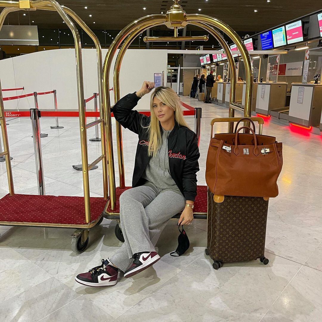 Wanda Nara llegó al país en las últimas horas. (Foto: Instagram)