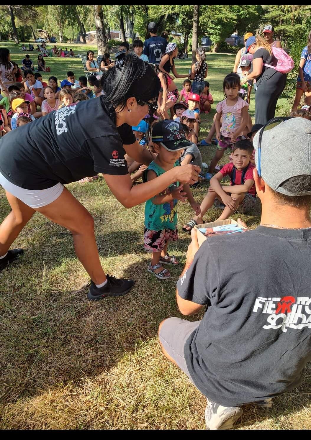 Fierritos Solidarios en acción.